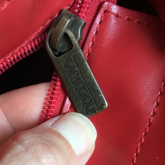 Vintage Capaccioli Red Leather Truck Surfboard Bag - Picture 14 of 14